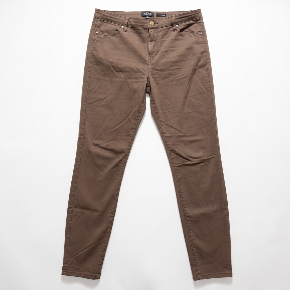 Buffalo David Bitton Hanna Womens 10/30 Brown Skinny Jeans High Rise Casual Cozy